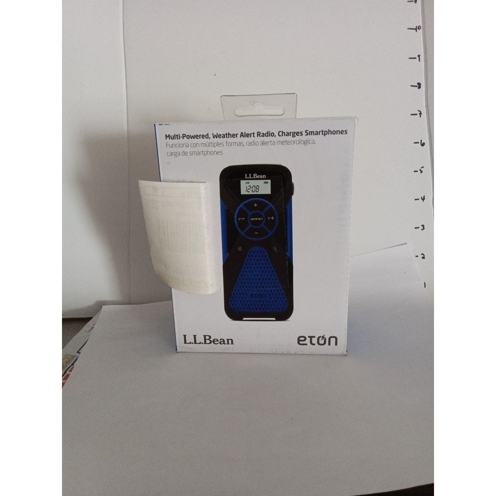 L.L. Bean weather alert radio, charges smartphones